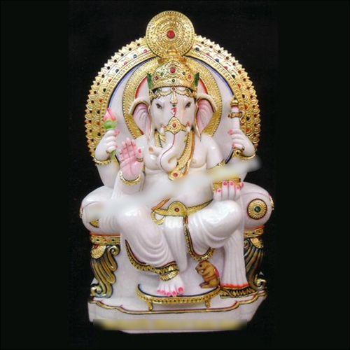 Marble Ganpati Statue