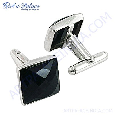 Luxury Nice High Quality Cufflinks With Black Onyx