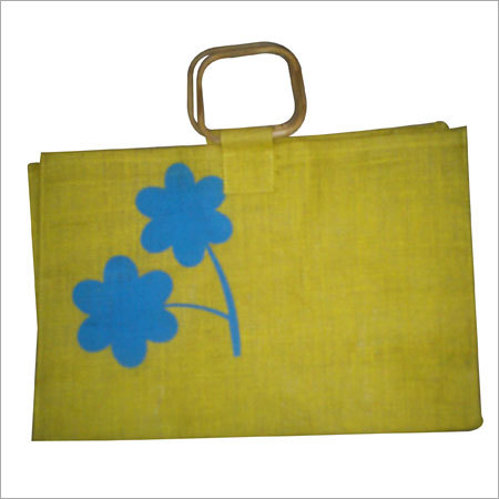 Cord Handle Jute Bag