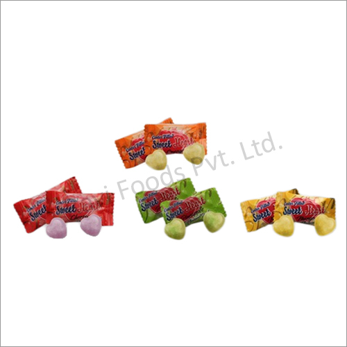 Treff Sweets Hearts Center Filled Candies Pack Size: 4G X 100Pcs - 400G Pouch
