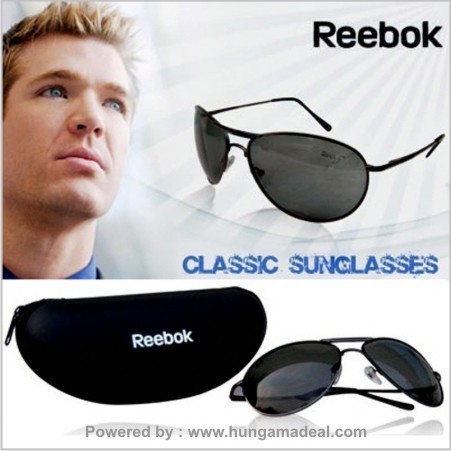 Reebok Aviator Sunglasses Green Lens