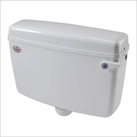 White Pvc Single Flush Cisterns