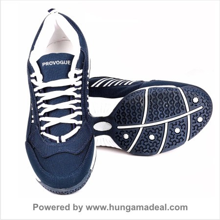 Provogue Navy Blue & White Sports Shoes