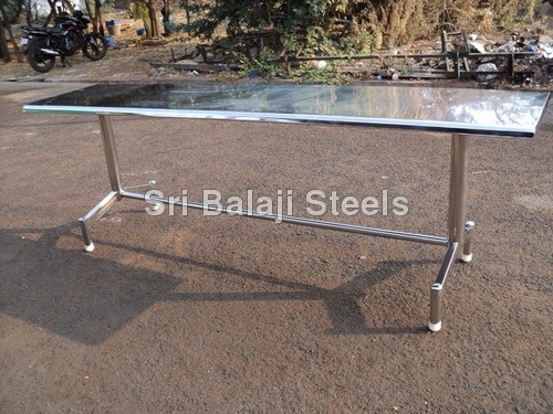 Custom Stainless Steel Dining Table