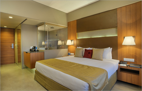 Double Bed with Headborad