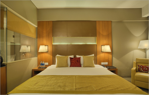 Modern Double Bed with Headboard