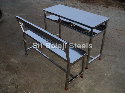 Stainless Steel Desk Bench