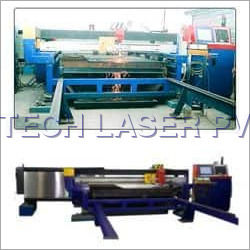 CO2 Laser Cutting Machine - Metal, Automatic, 220-380V | Eco-Friendly, Simple Control, High Performance, Blue and Silver