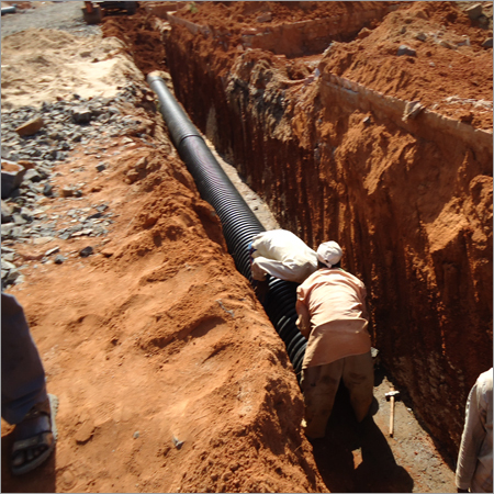 DWC Heavy Duty HDPE Pipes