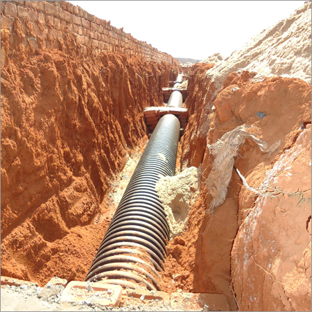 Telecorr DWC HDPE Pipe