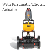 Pneumatic Actuator Ball valve