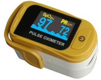 Fingertip Pulse Oximeter with Colour, multi direction display