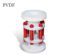 PVDF Sight Glass Valve