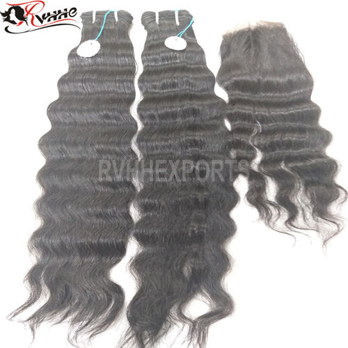 Indian Curly Human Hairs Extension