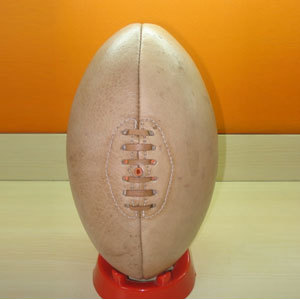 Natural Leather Rugby Ball