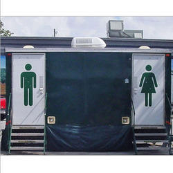 Mild Steel Mobile Toilet