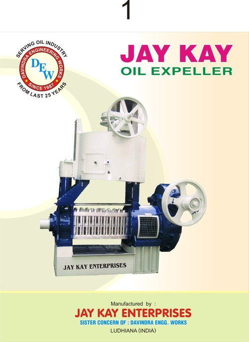Round Kettle Oil Expeller