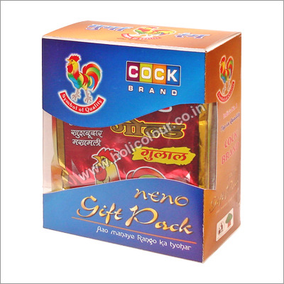 Cock Brand Gulal Gift Pack By Radha Kishan Color World