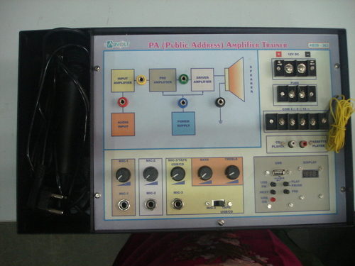 Public Address Amplifier Trainer