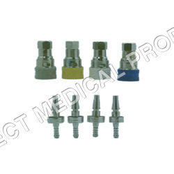 Self Sealing Valves & Key Plugs - Brass Material, Custom Color Code | Suitable For All Ages, Medical Gas Outlet Point Application