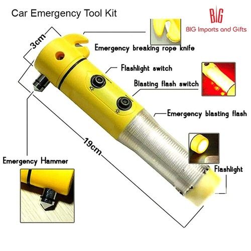Car Emergency Tool Kit with Torch