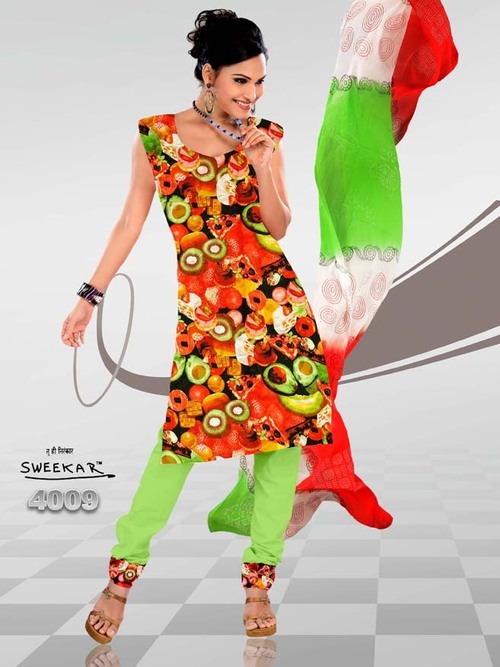 Unstitched Ladies Dress Material