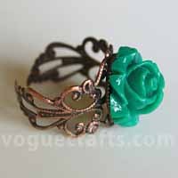 Trendy Flower Ring