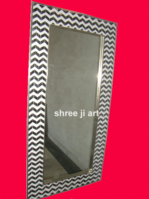 Designer Glass Mirror Frame