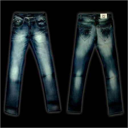Boot Cut Jeans - Cotton Blend, Varied Waist Sizes, Blue | Comfortable Fit, Durable Denim, Stylish Design