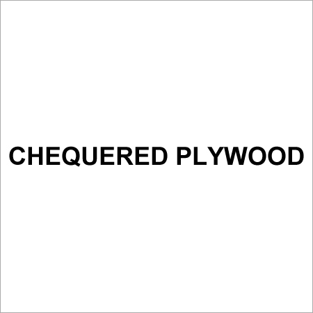 Chequered Plywood