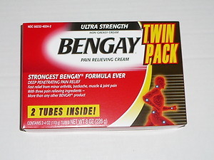 Bengay Ultra Strength Twin Pack