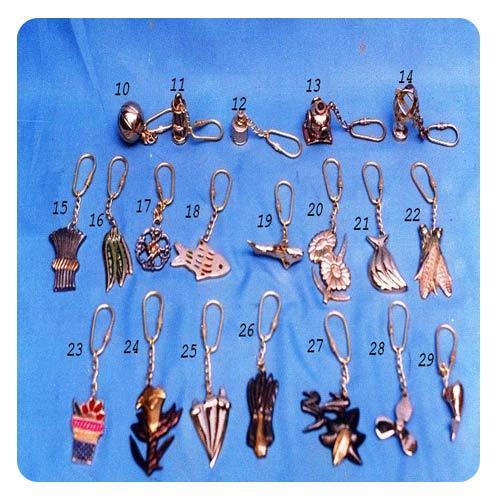 Brass Metal Keyring