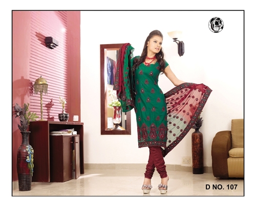 Unstitched salwar kameez