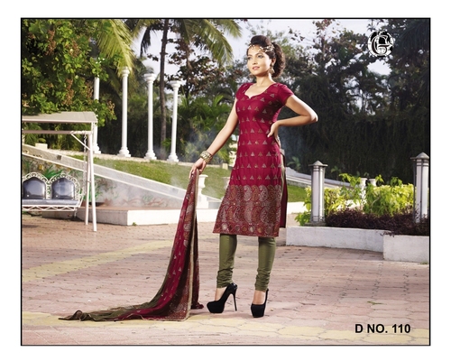 Salwar Kameez Manufacturers - Maroon Designer Party Wear Suit, Heavy Embroidery, Khatli & Diamond Work