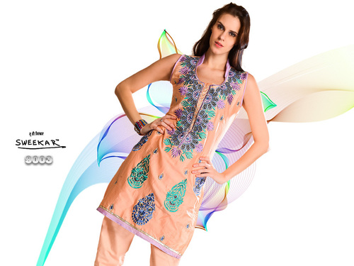 Unstitched Ladies Dress Material