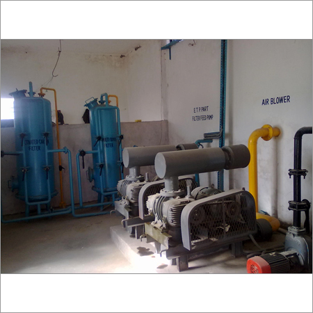 Mini Dual Filters And Carbon Column For Effluent Treatment By Sawen