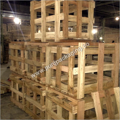 Brown Wooden Crates