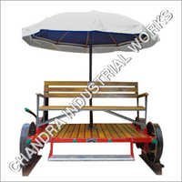 Iron Railway Push Trolley