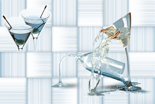 Kitchen Glass Wall Tiles