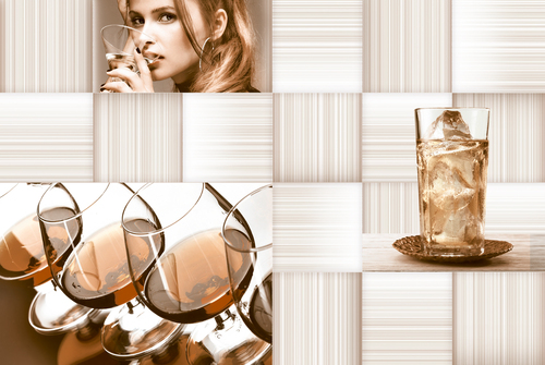 Digital kitchen wall tiles 14