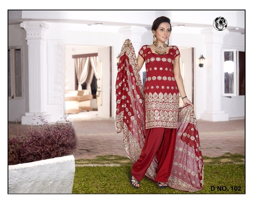 bridal dress material