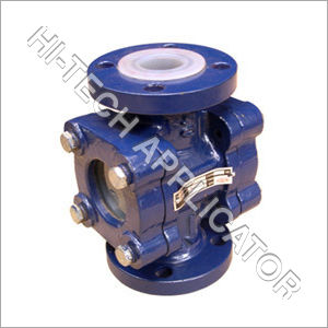 Blue Ptfe Lined Sight Flow Indicator