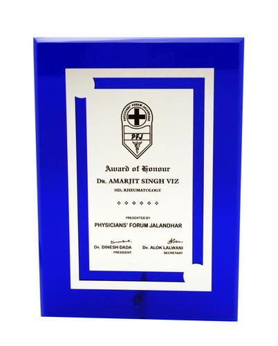 Acrylic Golf Trophy