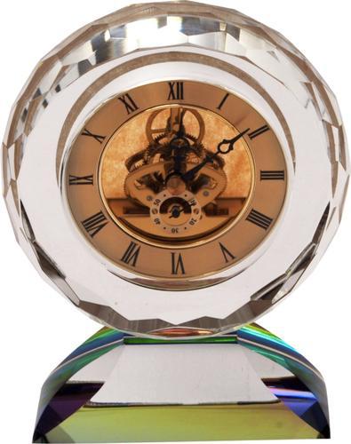 3-D Crystal Soccer Trophy