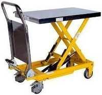 Hydraulic Lifting Trolley Table - Application: Storage Yard
