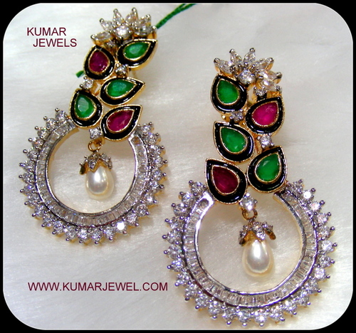 Multi-stone earrings