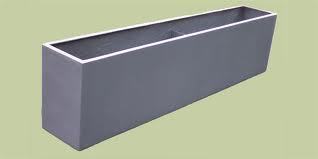 FRP SQUARE FLOWER POT