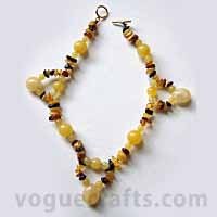 Stylish Beaded Anklet