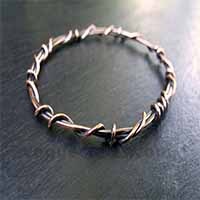 Designer Silver Bangles 