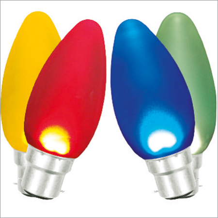 LED Night Bulbs Candle Glass